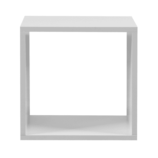 Estante quadrada cor branco CUBOX