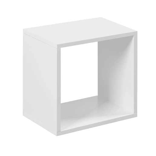 Estante quadrada cor branco CUBOX