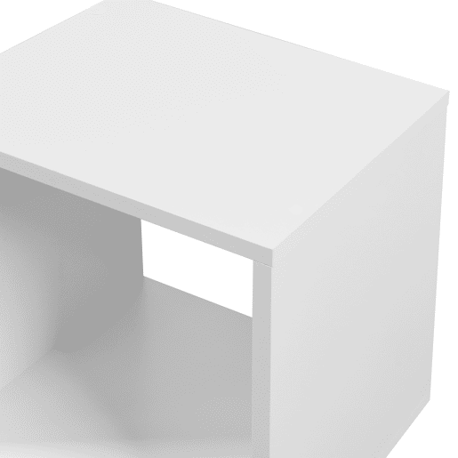 Estante quadrada cor branco CUBOX
