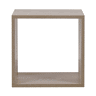 Estante quadrada cor carvalho CUBOX