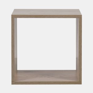 Estante quadrada cor carvalho CUBOX