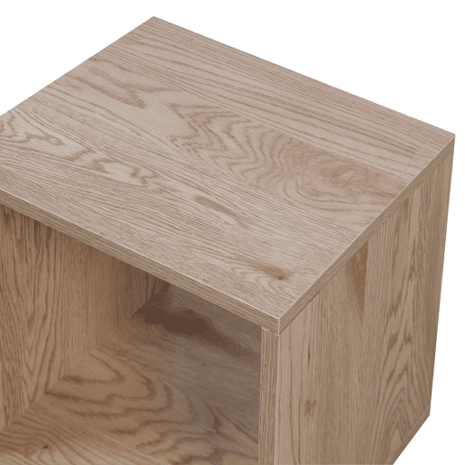 Estante quadrada cor carvalho CUBOX