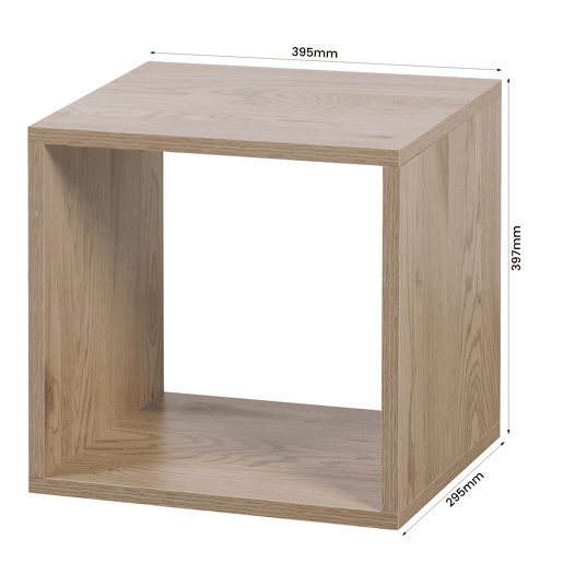 Estante quadrada cor carvalho CUBOX Estante quadrada cor carvalho CUBOX