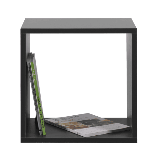 Estante quadrada cor cinza escuro CUBOX