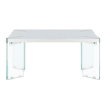 Mesa de centro fixa ARES cor branco