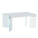 Mesa de centro fija ARES Mesa de centro fija ARES Blanco