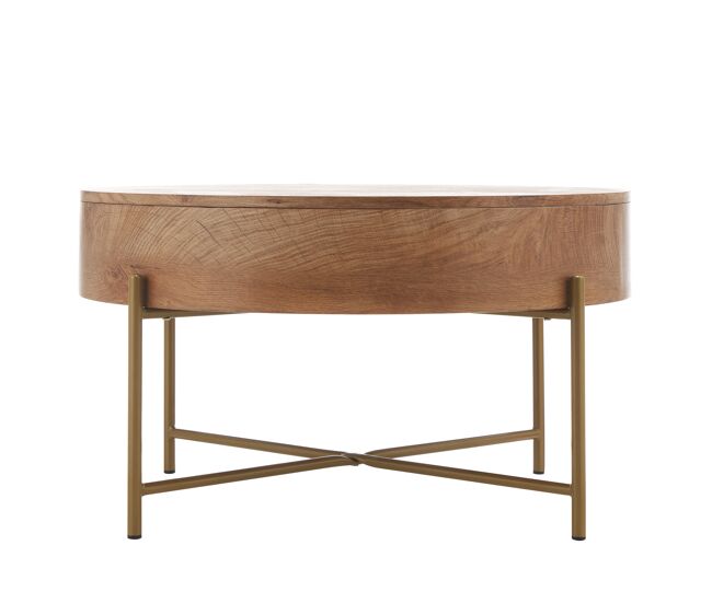 Mesa de centro redonda elevable circle