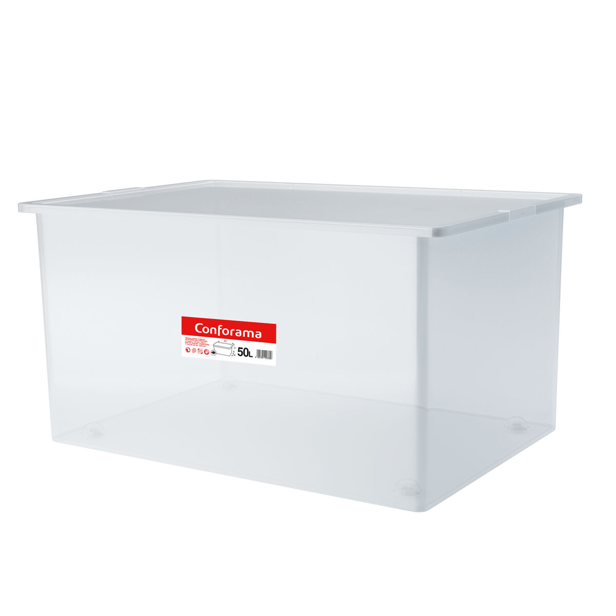 Caja plástico ordenacion 50 litros marca JUYPAL