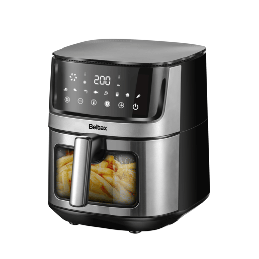 Fritadeira sem óleo BELTAX BHF5084 8 litros Resistência Dupla