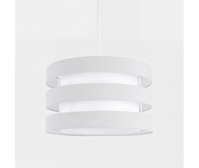 Lámpara de techo ferret ii 30cm blanco marca conforama - conforama