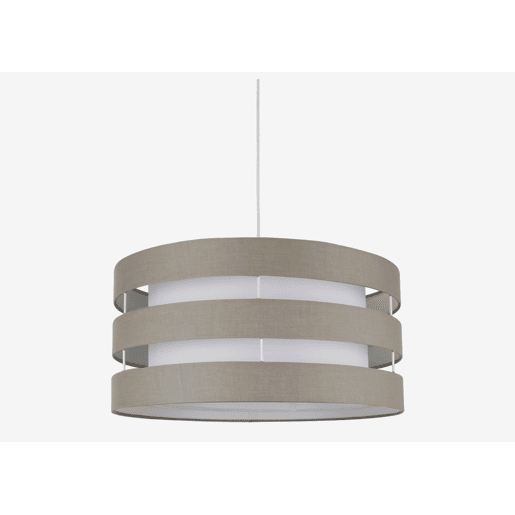 Candeeiro de teto FERRET II 30cm taupe marca CONFORAMA