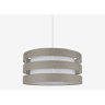 Candeeiro de teto FERRET II 30cm taupe marca CONFORAMA