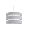 Candeeiro de teto FERRET II 30cm cinza marca CONFORAMA