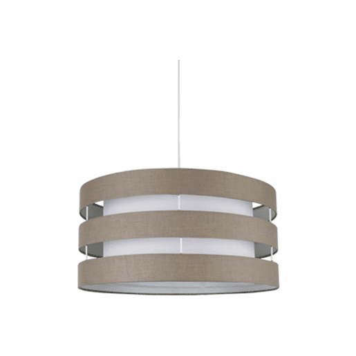 Candeeiro de teto FERRET II 50cm taupe marca CONFORAMA