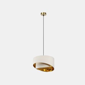 Candeeiro de teto HAKURA II 40cm bege marca CONFORAMA