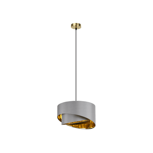 Candeeiro de teto HAKURA II 40cm cinza marca CONFORAMA