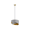 Candeeiro de teto HAKURA II 40cm cinza marca CONFORAMA