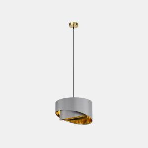 Candeeiro de teto HAKURA II 40cm cinza marca CONFORAMA