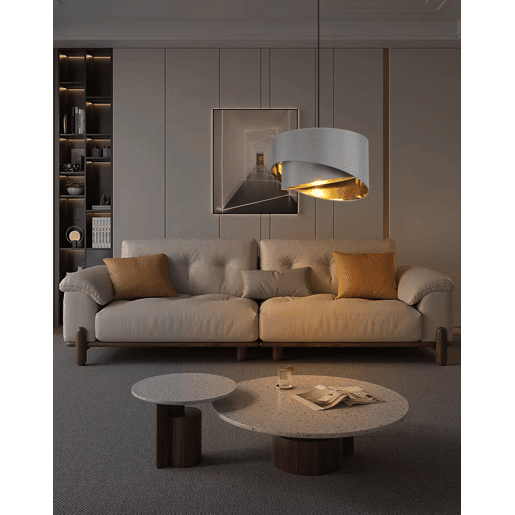 Candeeiro de teto HAKURA II 40cm cinza marca CONFORAMA