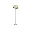 Candeeiro de pé HAKURA II 151cm bege e dourado marca CONFORAMA