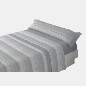 Conjunto de lençóis NAIROBI polycotton 150cm azul