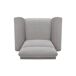 Silllón relax eléctrico TOBY color gris Silllón relax eléctrico TOBY color gris Gris Claro