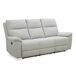 Sofá 3 plazas 2 asientos relax manuales ARON color gris claro Sofá 3 plazas 2 asientos relax manuales ARON color gris claro Gris Claro