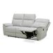 Sofá 3 plazas 2 asientos relax manuales ARON color gris claro Sofá 3 plazas 2 asientos relax manuales ARON color gris claro Gris Claro