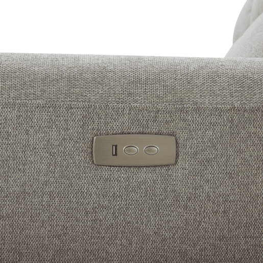 Chaise longue relax eletrico TOBY esquerda 4 lugares cinza Chaise longue relax eletrico TOBY esquerda 4 lugares cinza