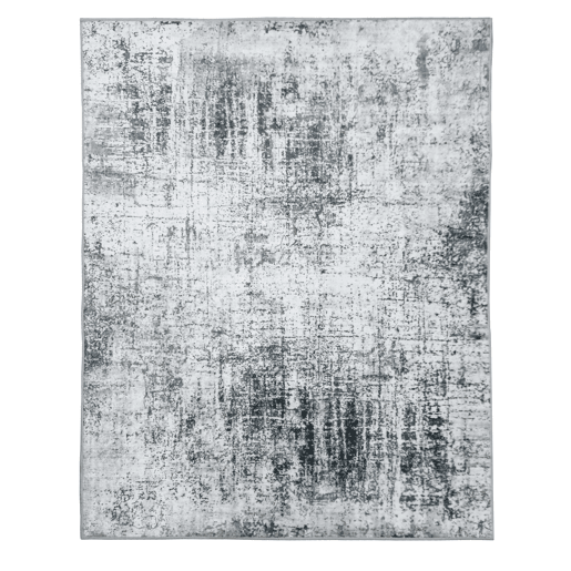 Tapete SOFT poliéster lavável 160x230cm cinzento
