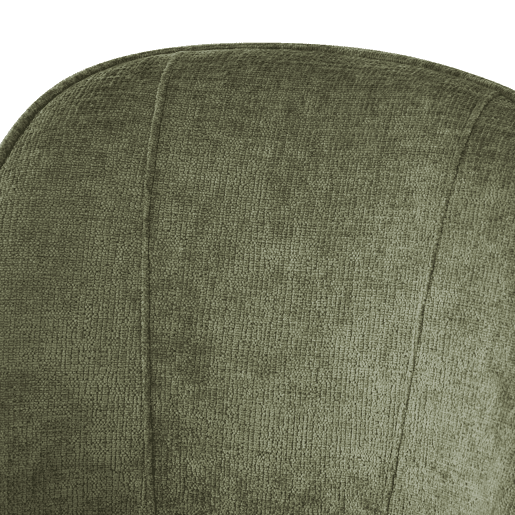 Conjunto de 2 cadeiras LAUREN cor verde