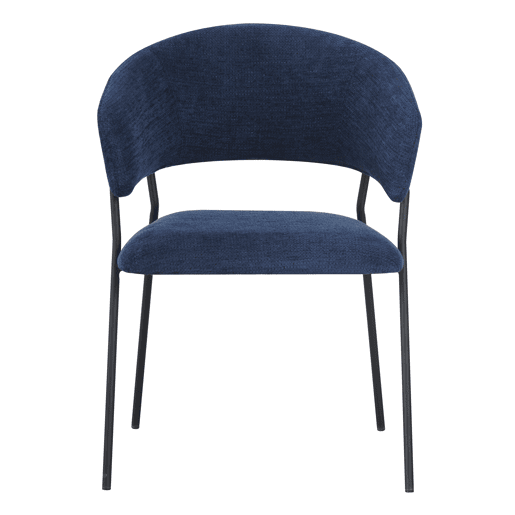 Conjunto de 4 cadeiras GLORIA cor azul Conjunto de 4 cadeiras GLORIA cor azul