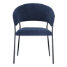 Conjunto de 4 cadeiras GLORIA cor azul