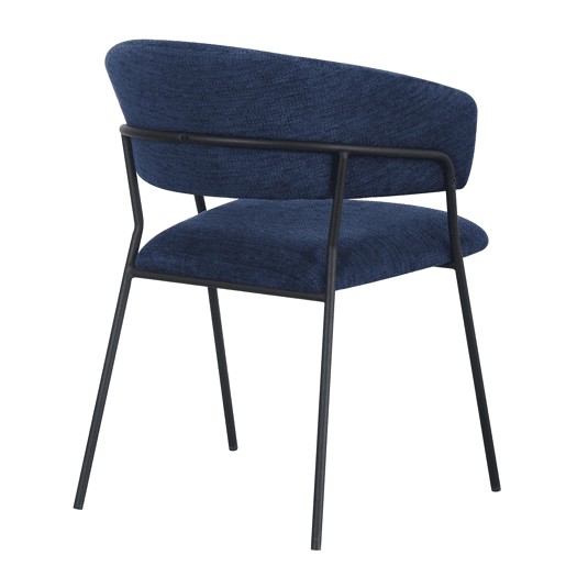 Conjunto de 4 cadeiras GLORIA cor azul Conjunto de 4 cadeiras GLORIA cor azul