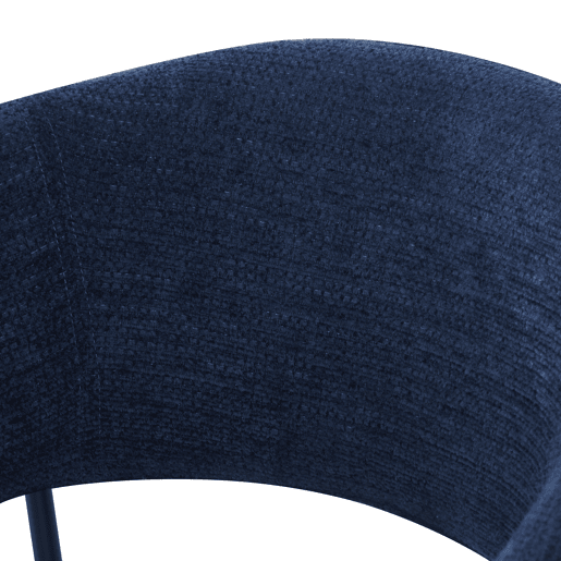 Conjunto de 4 cadeiras GLORIA cor azul Conjunto de 4 cadeiras GLORIA cor azul