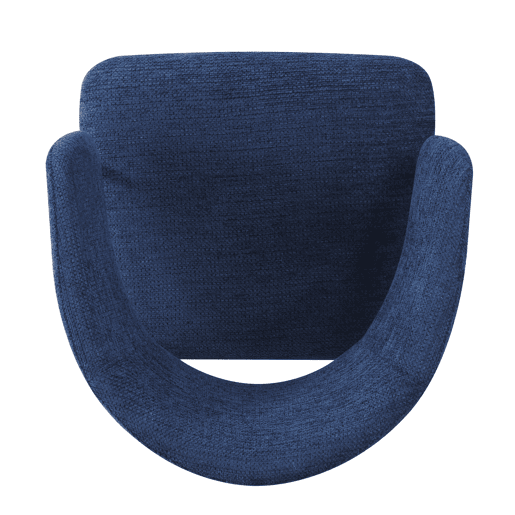 Conjunto de 4 cadeiras GLORIA cor azul Conjunto de 4 cadeiras GLORIA cor azul