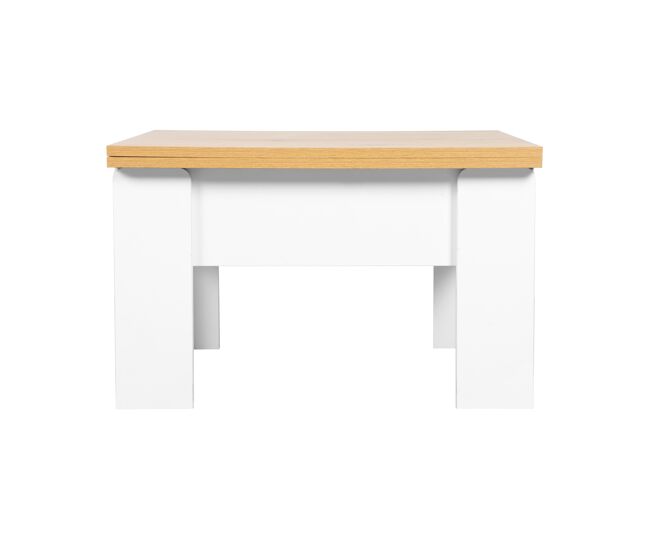 Mesa de centro elevable y extensible filippa 75x47x75cm