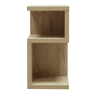 Mesa auxiliar LEADDER carvalho 35x70x29,5cm