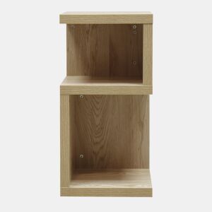 Mesa auxiliar LEADDER carvalho 35x70x29,5cm