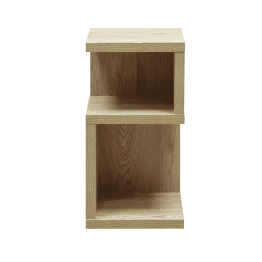 Mesa auxiliar LEADDER carvalho 35x70x29,5cm