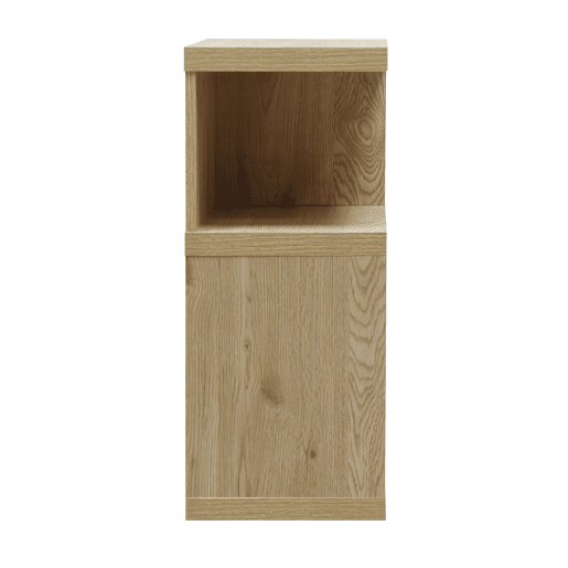 Mesa auxiliar LEADDER carvalho 35x70x29,5cm
