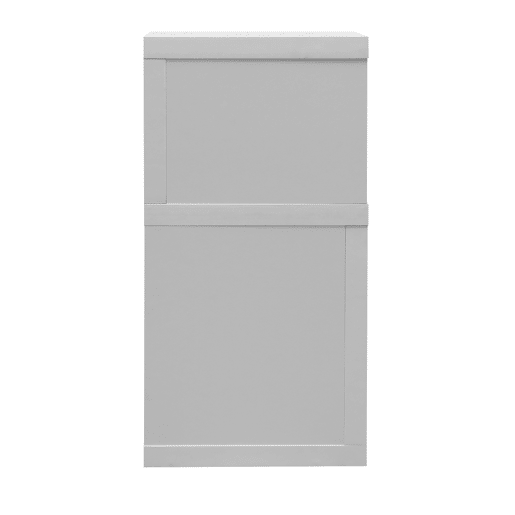 Mesa auxiliar LEADDER branco 35x70x29,5cm