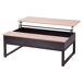 Mesa de centro elevable ALDA color madera y negro Mesa de centro elevable ALDA color madera y negro Negro/ Madera