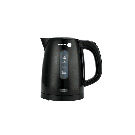 Jarro elétrico FAGOR FGE10001 TEYA NOIR 2200W 1 litro