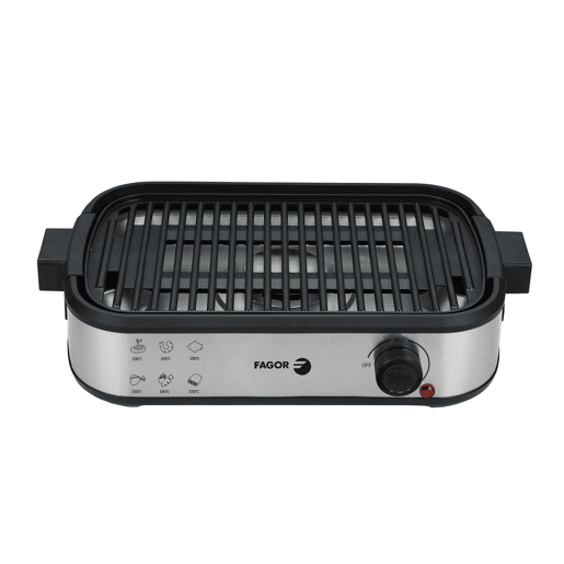 Grelhador FAGOR FGE1560 SMOKEFREE 1800W com extrator de fumo
