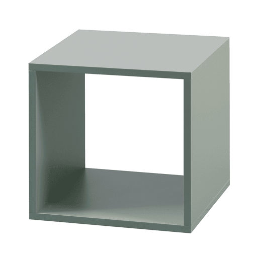 Estante CUBOX 1 compartimento verde