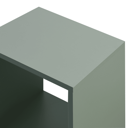 Estante CUBOX 1 compartimento verde
