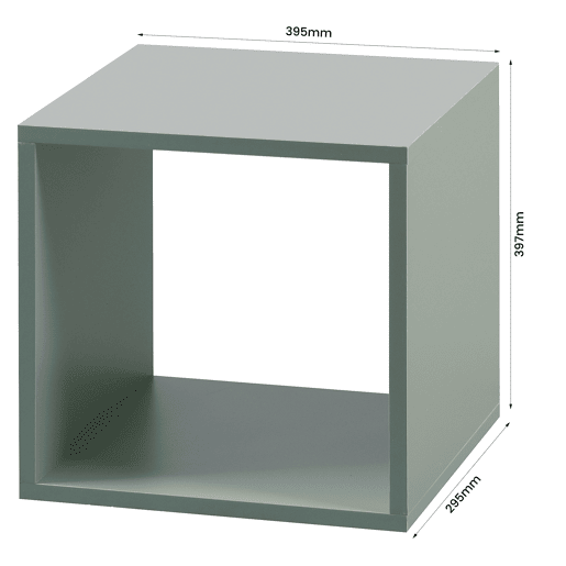 Estante CUBOX 1 compartimento verde