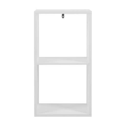 Estante CUBOX 2 compartimentos branco
