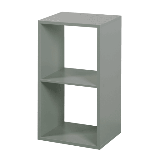 Estantes CUBOX 2 compartimentos verdes